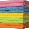 Microfibre Cloth (Coloured 10 Pack) - Streak & Lint Free