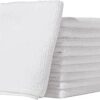 White Microfibre Cloths (10 Pack) - Streak & Lint Free